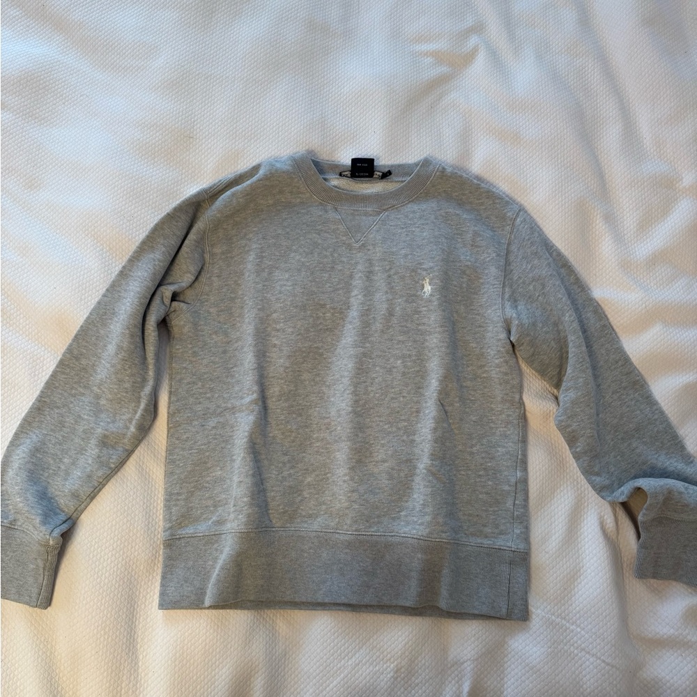 Ralph Lauren Gray Crewneck Sweatshirt